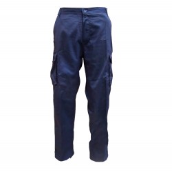 Pantalón Cargo Industrial Azul
