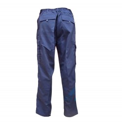 Pantalón Cargo Industrial Azul