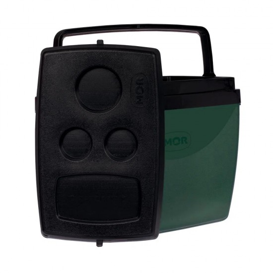 Conservadora MOR 34 litros Verde con Negro