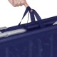 Reposera Plegable con almohada Azul -Aluminio