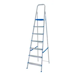 Escalera Aluminio Mor Tijera 7 escalones