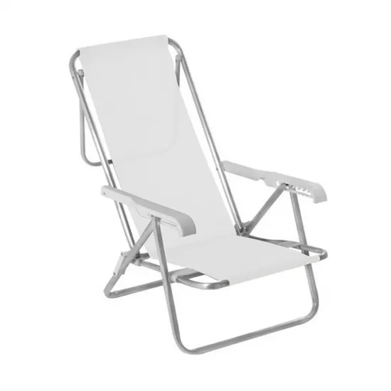Reposera Sannet Aluminio 8 pos.