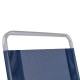 Silla MOR oversize aluminio azul