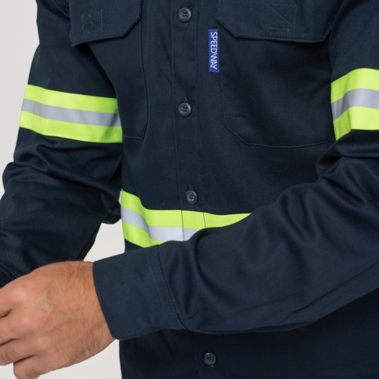 Camisa SW Workwear Con Reflectivo
