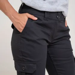 Pantalon Dama Cargo SW Workwear Negro