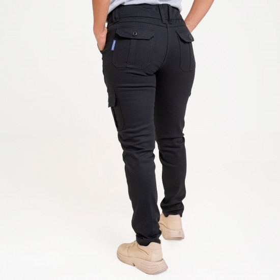 Pantalon Dama Cargo SW Workwear Negro
