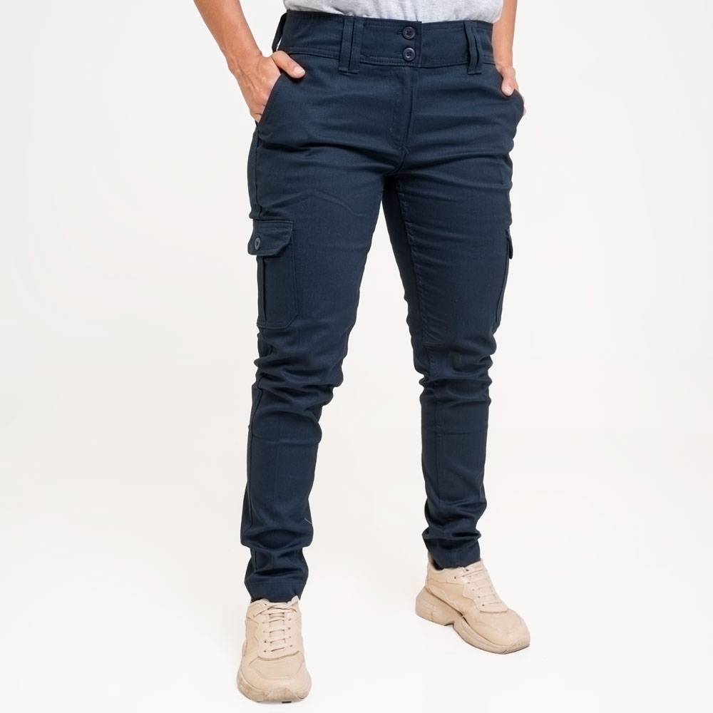 Pantalón Dama Cargo SW Workwear Azul