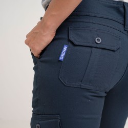 Pantalón Dama Cargo SW Workwear Azul