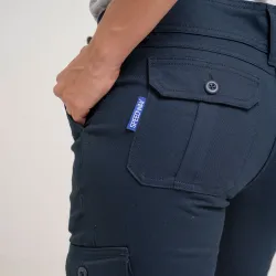 Pantalón Dama Cargo SW Workwear Azul