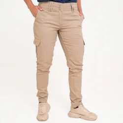 Pantalon Dama Cargo SW Workwear Beige