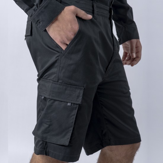 Bermuda Cargo SW Workwear Mix Negro