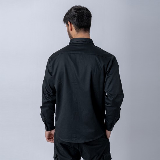Camisa Manga Larga SW Workwear Negro