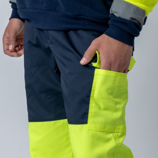 Pantalón Cargo SW Workwear Con Reflectivo