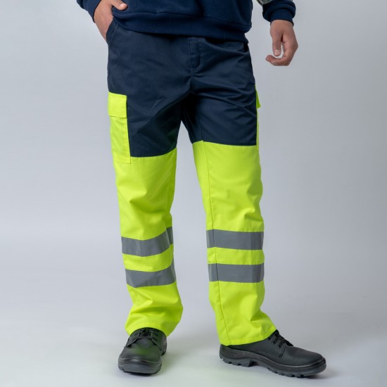Pantalón Cargo SW Workwear Con Reflectivo