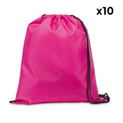 Bolsa Mochila 35x41cm Carnaby 10 Unidades Rosa