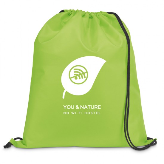 Bolsa Mochila 35x41cm Carnaby 10 Unidades Verde claro