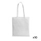 Bolsa Algodón 37x41cm Wharf 10 Unidades Blanco