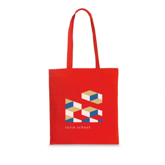 Bolsa Algodón 37x41cm Wharf 10 Unidades Rojo