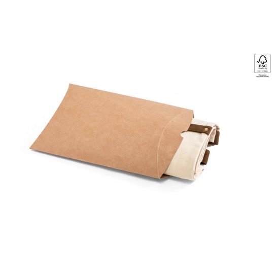 Delantal Holm c/bolsillo Beige
