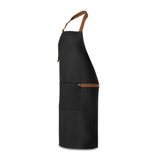 Delantal Vesper c/bolsillo Negro