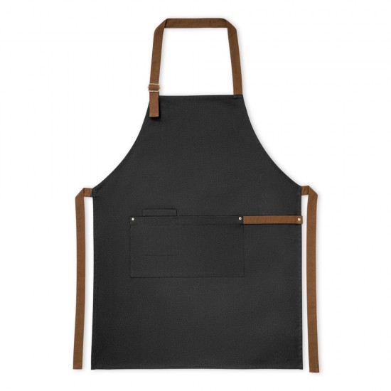 Delantal Vesper c/bolsillo Negro