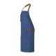 Delantal Vesper c/bolsillo Azul
