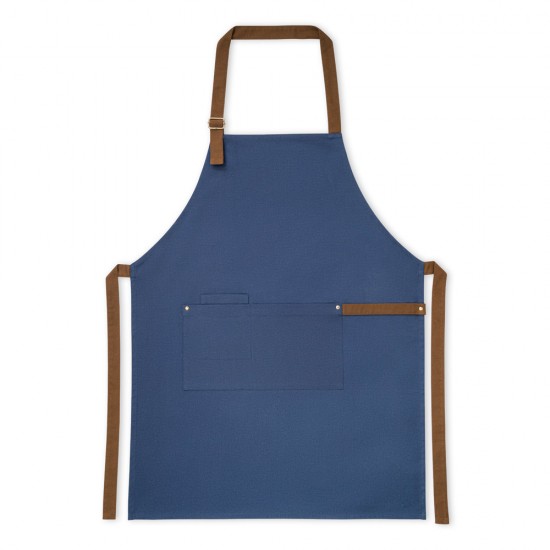 Delantal Vesper c/bolsillo Azul