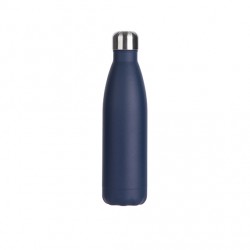 Botella Acero Grabable 500ml Azul