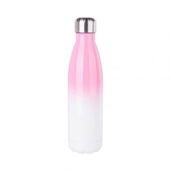 Botella Degrade Rosado acero inox 500ml