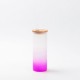 Vaso esmerilado sublimable 500ml Fucsia