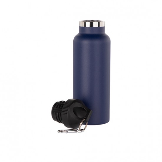 Caramañola de Acero Grabable 500ml Azul Marino