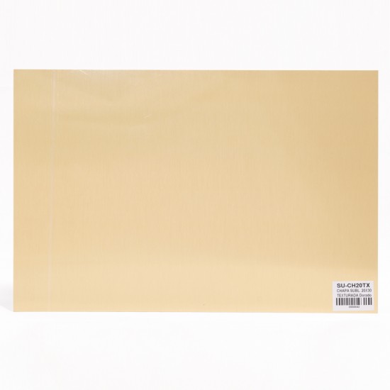 Chapa Sublimable Texturada 20X30 cm