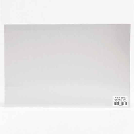 Chapa Sublimable Texturada 20X30 cm