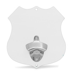 Destapador - Escudo Madera Cristal