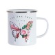 Jarro Acero Esmaltado 11oz Blanco