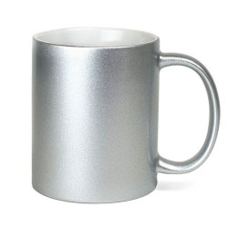 Jarro sublimable plateado 11oz