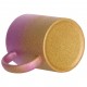 Jarro glitter degrade fucsia/dorado