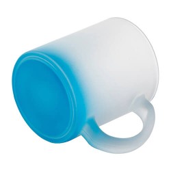 Jarro 11oz Esmerilado Neon Celeste