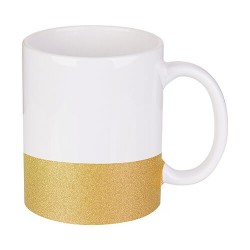 Jarro Base Glitter Dorado 11oz