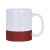 Jarro Base Glitter Rojo 11oz