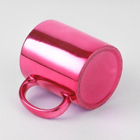Jarro Sublimable Chapado Fucsia 11oz