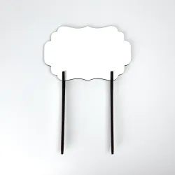 Topper para Torta N°1 5 unidades