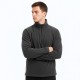 Buzo Polar Medio Cierre Classic Gris Oscuro