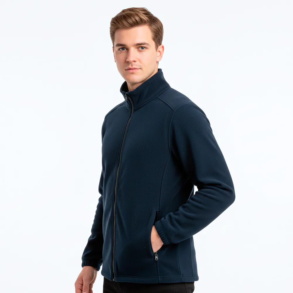 Campera Polar Classic Azul Marino