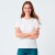Camiseta Dama Essential Algodón Blanco