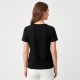 Camiseta Dama Essential Algodón Negro