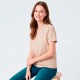 Camiseta Dama Essential Algodón Beige