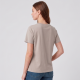 Camiseta Dama Essential Algodón Beige