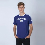Camiseta Bandera Uruguay Azul