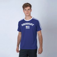 Camiseta Bandera Uruguay Azul